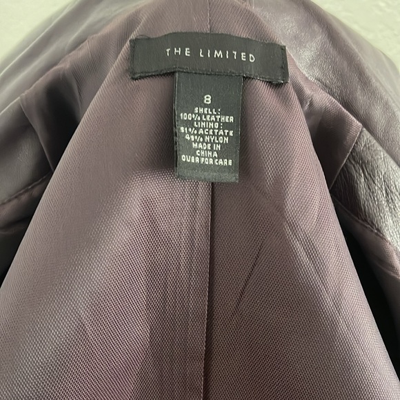 The Limited Genuine Leather Jacket - Picture 9 of 13